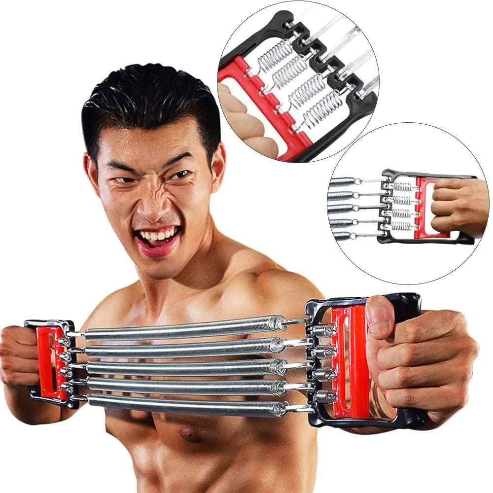 Chest Expander Hand Gripper for Muscle Pulling Strength Exerciser, Fitness Multi Function Pull up